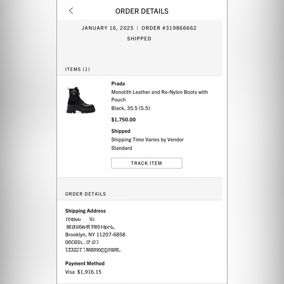 EUC Authentic Prada Monolith leather and Re-Nylon boots size 5.5/35. - Picture 11 of 11